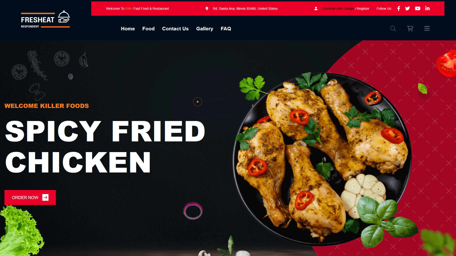 Restaurant E-Commerce Platform