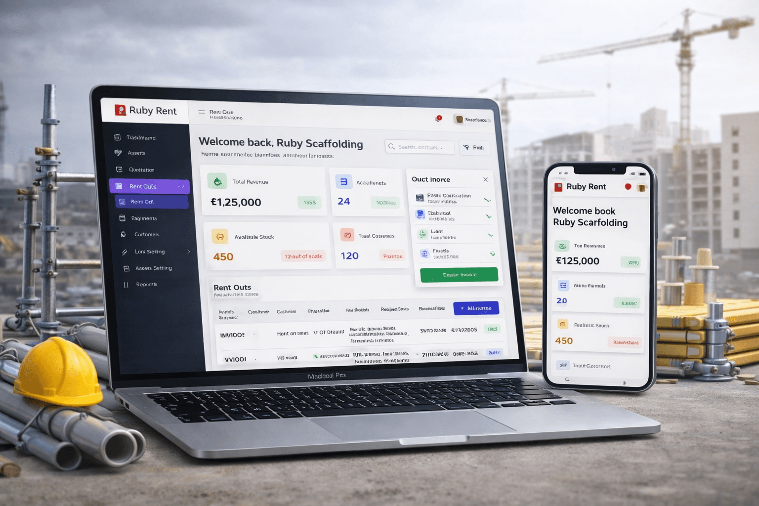 Ruby Rent – Rental Management Software