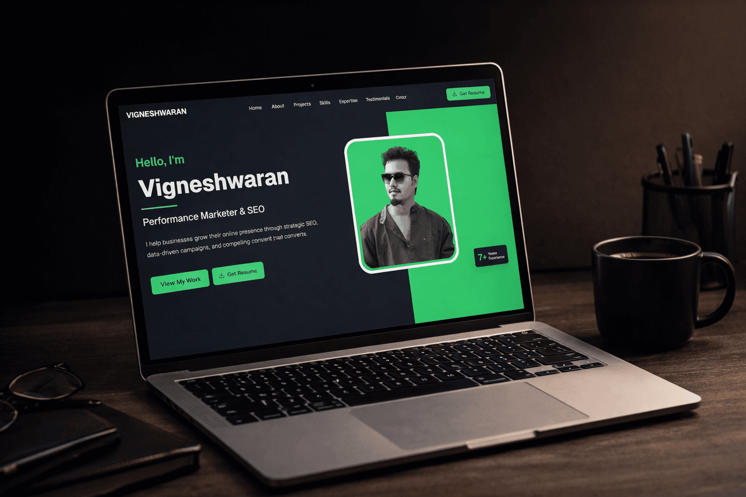 Vigneshwaran Portfolio